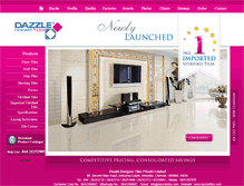 Tablet Screenshot of dazzletiles.com